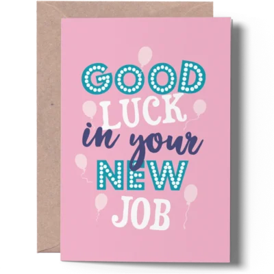 Good Luck Card for New Job