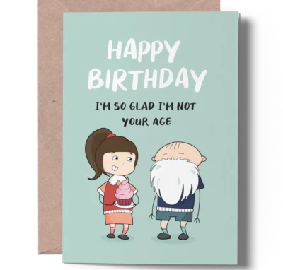 Birthday Card for Brother joygreets Funny Birthday Card for Brother from Sister
