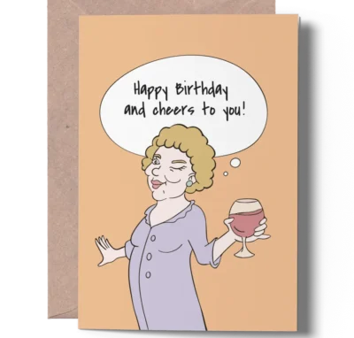 60th Birthday Card for Her