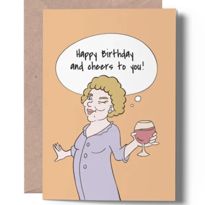 60th Birthday Card for Her