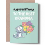 Cute Birthday Card for Grandma
