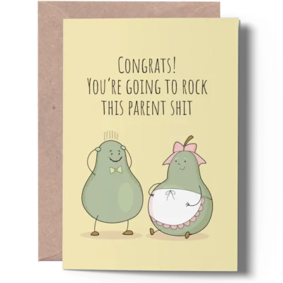 Funny New Parent Card