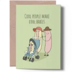 Funny New Baby Card for Parents