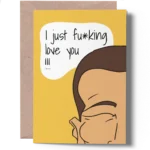 Bold Valentine’s Card for Wife