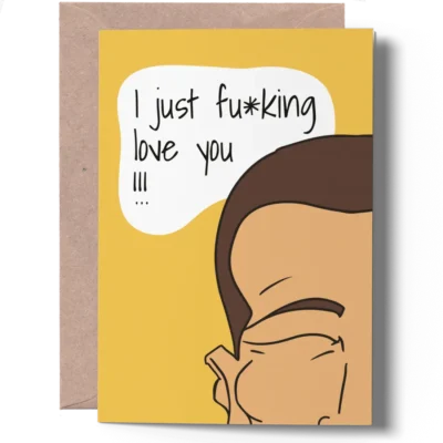 Bold Valentine’s Card for Wife