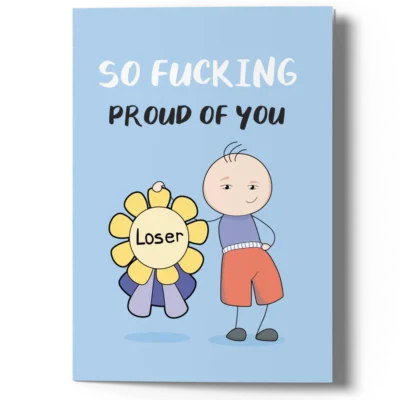 Sarcastic Graduation Card