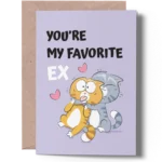 Funny Ex Boyfriend Card