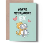 funny card for ex-girlfriend