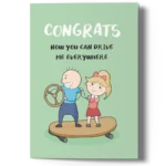 Passed Dfunny passed driving test cardriving Test Card joygreets