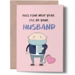 romantic proposal card