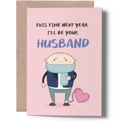 romantic proposal card