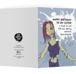 Funny Birthday Card For Sister joygreets