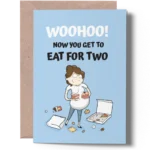 funny pregnancy card