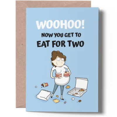 funny pregnancy card