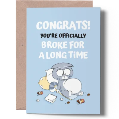 Funny Pregnancy Card