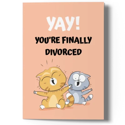 funny divorce card