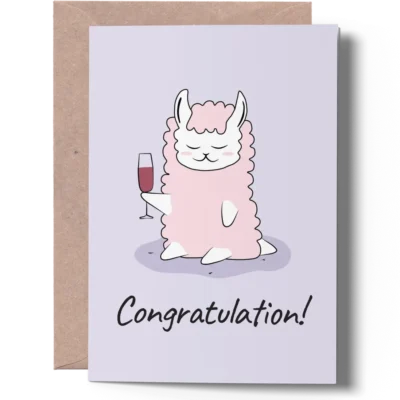 Funny Graduation Congratulations Card