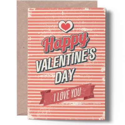 Romantic Valentine’s Day Card