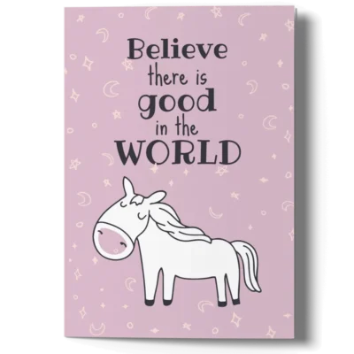 graduation card with inspirational quote