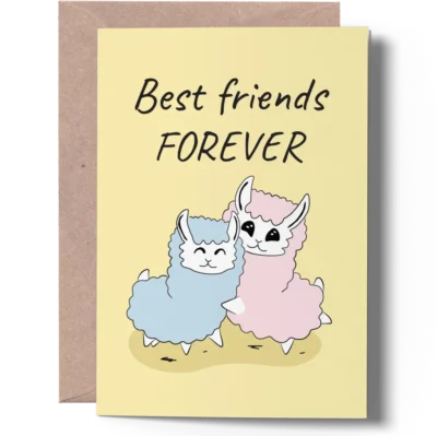 Friendship Card joygreets Cute Best Friend Card