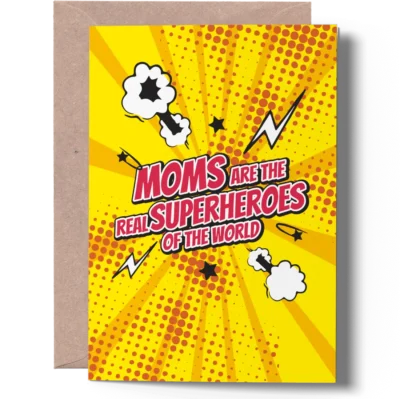 Funny Mother's Day Card joygreets Funny Comic Style Mother’s Day Card