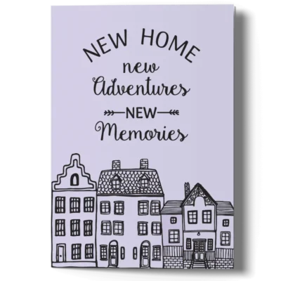 new home greeting card