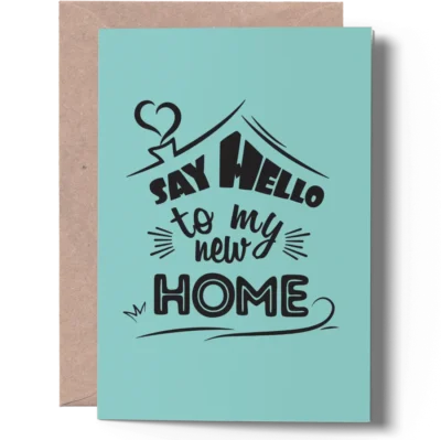 021-007 New Home Announcement Card