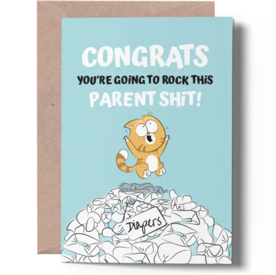 New Baby Card joygreets funny new baby card