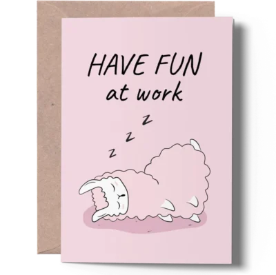 Good Luck in Your New Job Card joygreets Sarcastic New Job Card