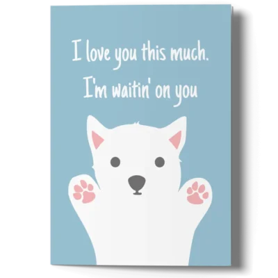 Romantic I Love You Card