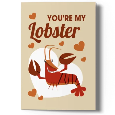 You're My Lobster Card for Boyfriend