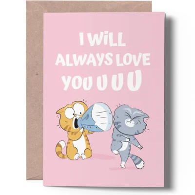 funny love card for him