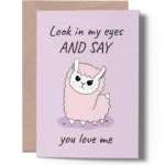 Romantic Thinking of You Card