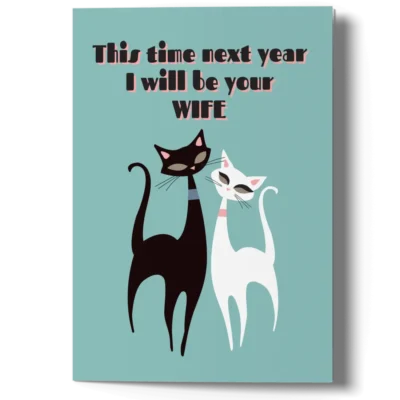 Valentine’s Card for Boyfriend from Fiancée