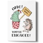 Funny Engagement Card