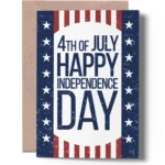 4th of July card