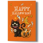 Halloween greeting card