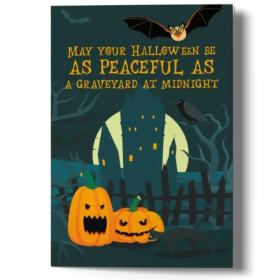 funny Halloween card