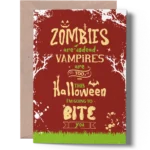 flirty Halloween card