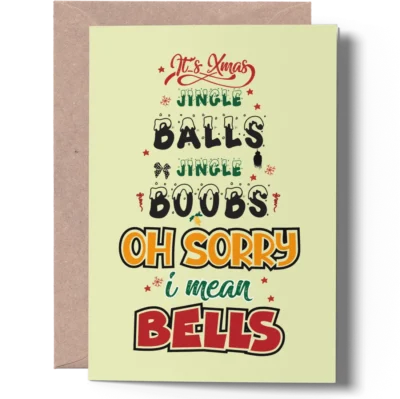 Rude Christmas Card joygreets rude Christmas card