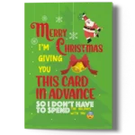 funny Christmas card for friend