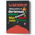 funny Christmas dinner card