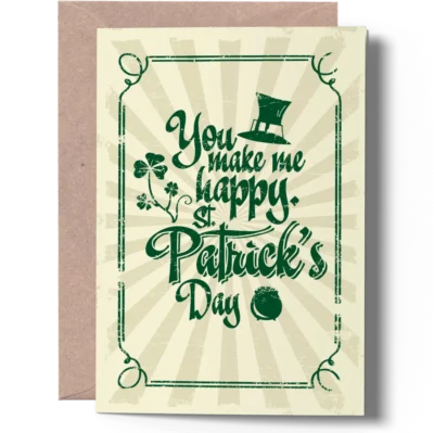 St. Patrick's Day Card joygreets romantic St. Patrick’s Day card