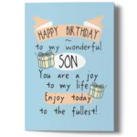 birthday card for son