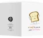 Toast Pun Birthday Card