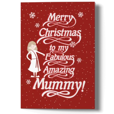 Christmas Card for Mum