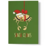 funny cat Christmas card
