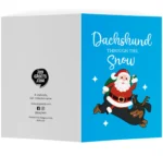 dachshund Christmas card