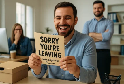 What to Write in a Funny Leaving Card